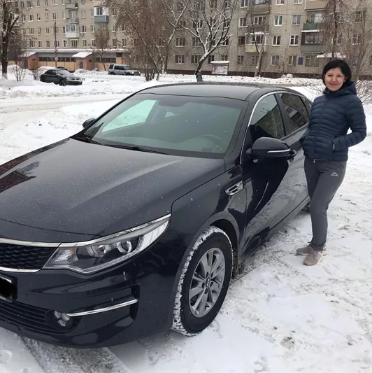 Клиентка с подобранной Kia Optima
