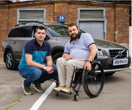 Клиент с подобранным Volvo XC70